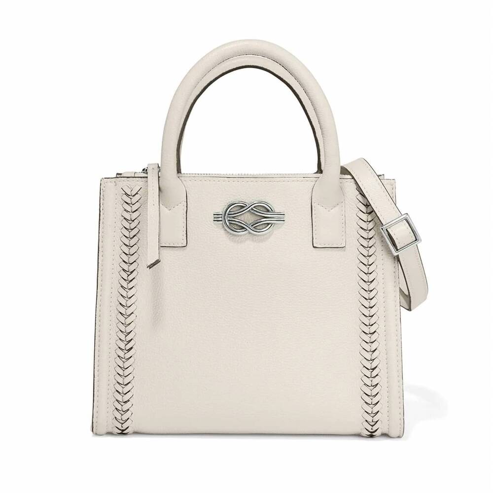 NEW BRIGHTON women's flemming tote bag in beige / silver